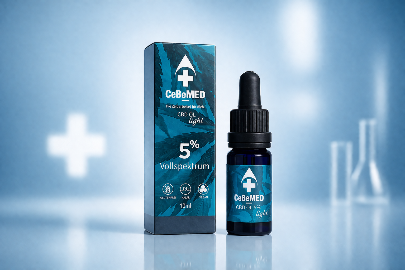 CeBeMED CBD-Öl Light 5 %